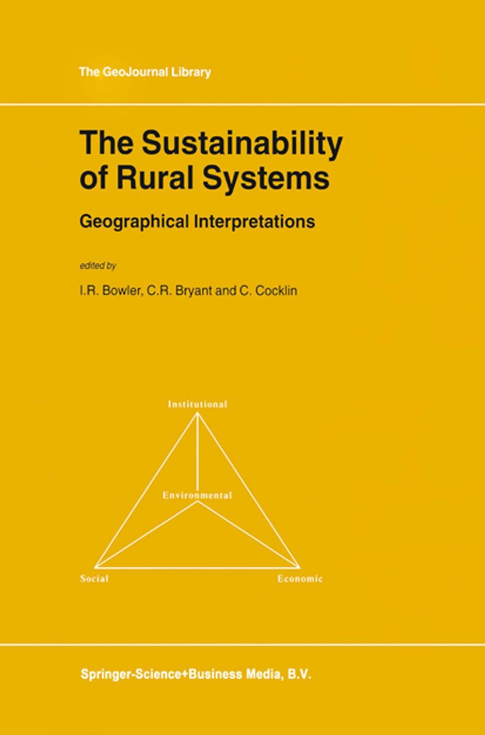 Big bigCover of The Sustainability of Rural Systems