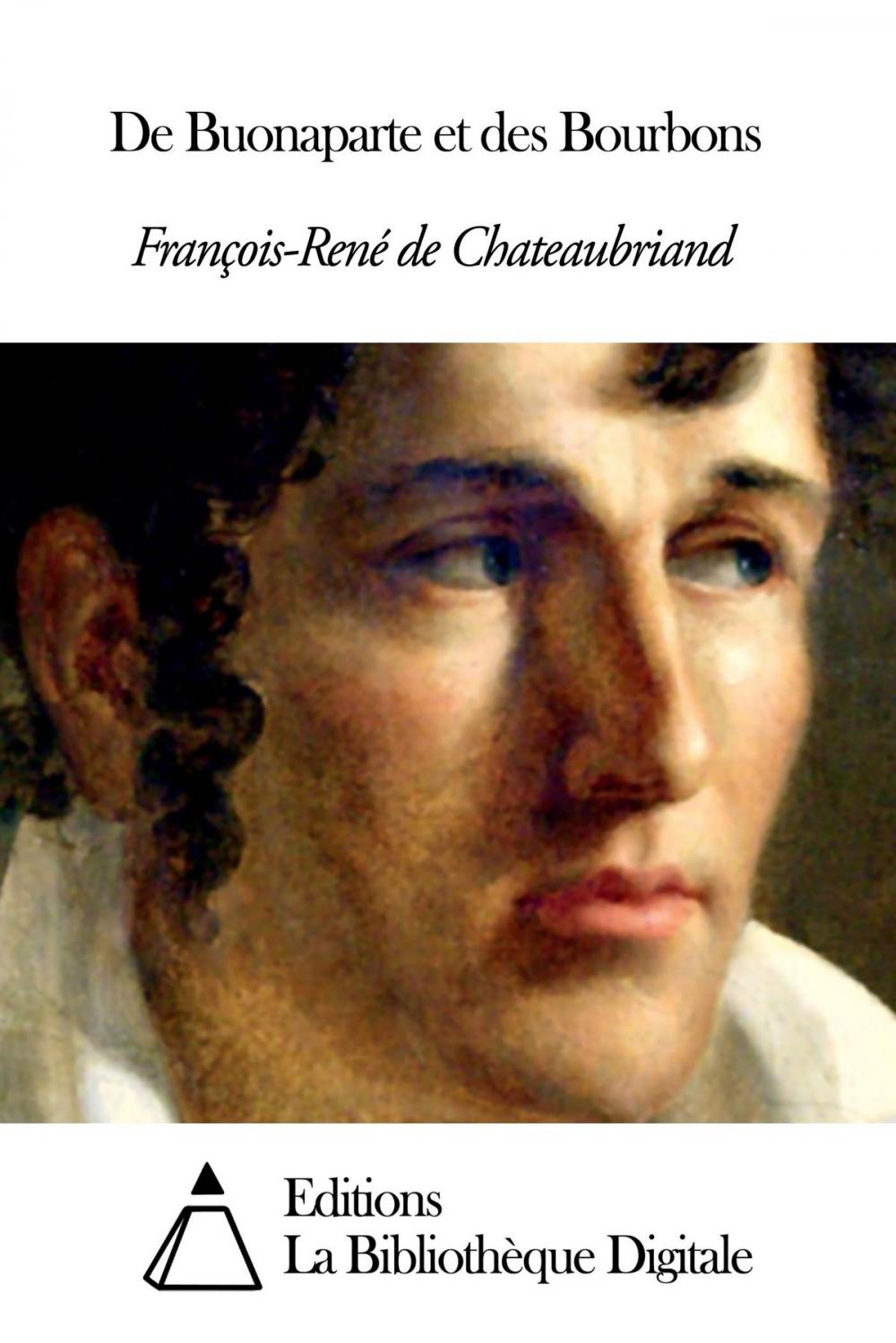 Big bigCover of De Buonaparte et des Bourbons