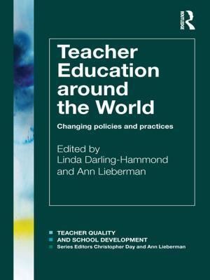 Cover of the book Teacher Education Around the World by Wendy Ryden, Ian Marshall