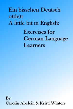 Cover of Ein bisschen Deutsch o(de)r A little bit in English: Exercises for German Language Learners