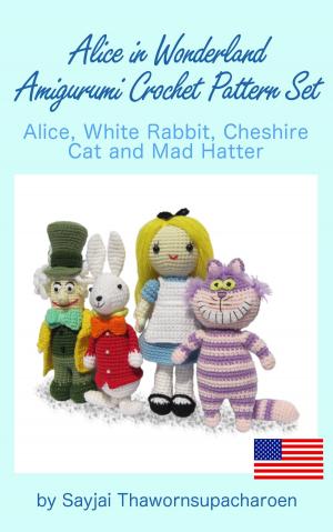 Cover of Alice in Wonderland Amigurumi Crochet Pattern Set