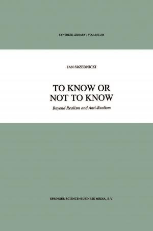 Cover of the book To Know or Not to Know by R.K. Verma