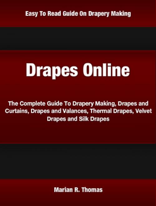 Cover of the book Drapes Online by Marian Thomas, Tru Divine Publishing