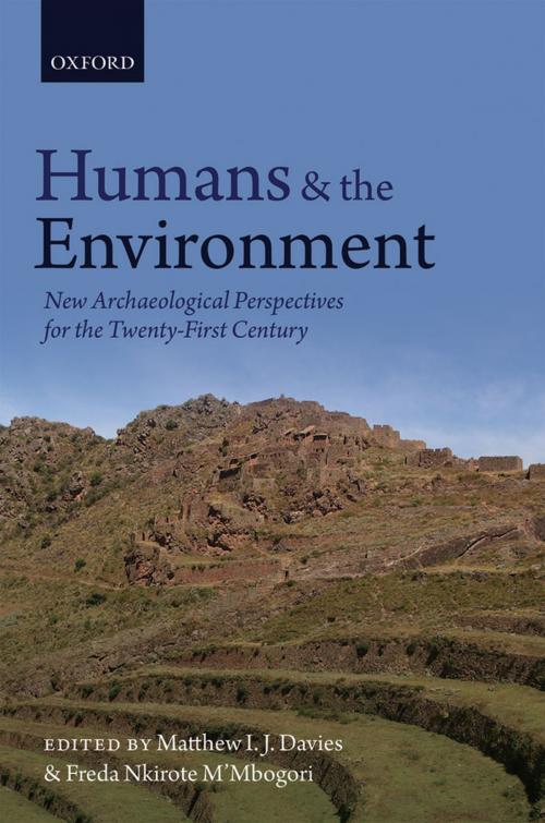 Cover of the book Humans and the Environment by , OUP Oxford