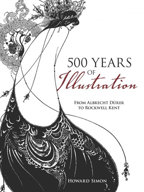 Cover of the book 500 Years of Illustration by Howard Simon, Dover Publications