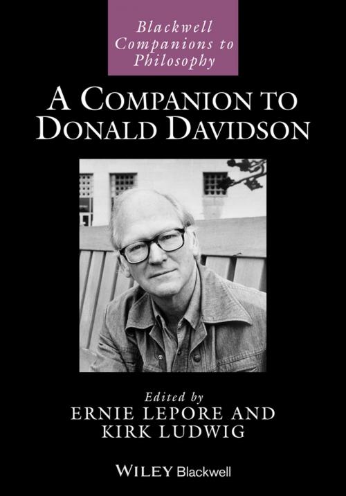 Cover of the book A Companion to Donald Davidson by , Wiley