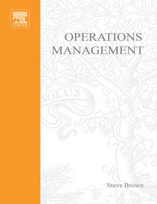 Cover of the book Operations Management: Policy, Practice and Performance Improvement by Steve Brown, Kate Blackmon, Paul Cousins, Harvey Maylor, Taylor and Francis