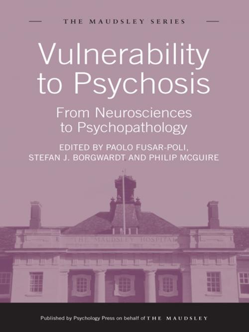 Cover of the book Vulnerability to Psychosis by , Taylor and Francis