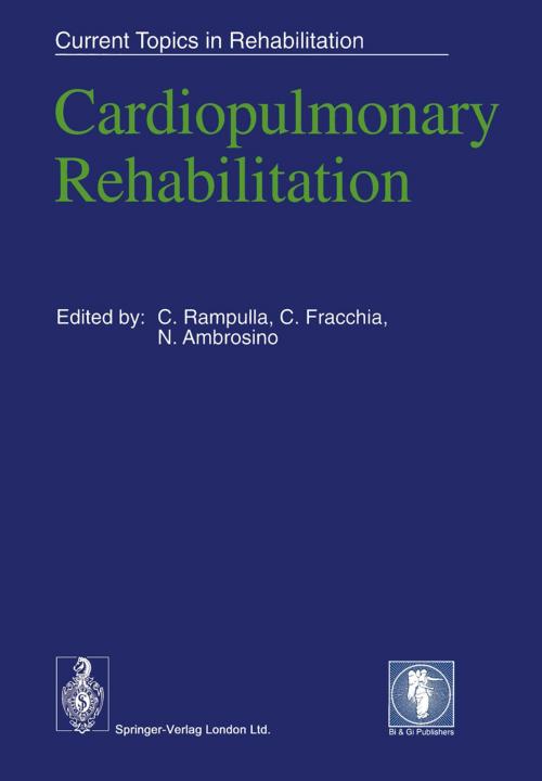 Cover of the book Cardiopulmonary Rehabilitation by , Springer London