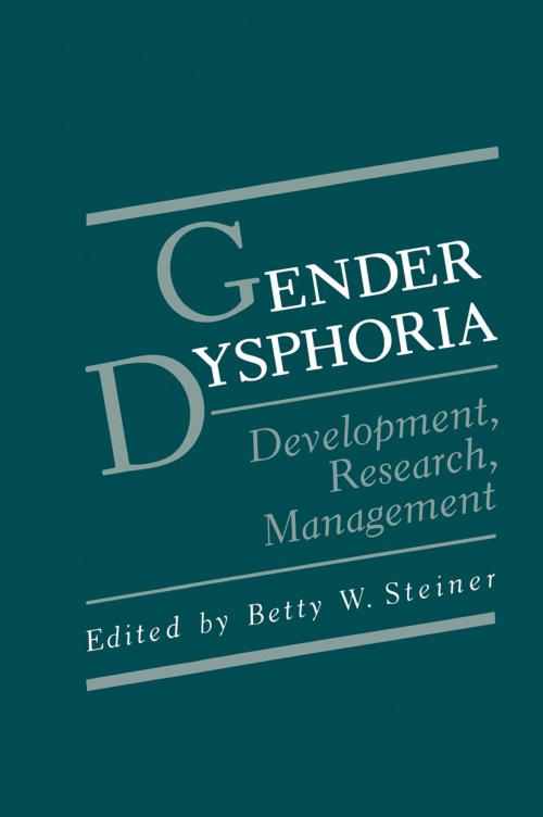 Cover of the book Gender Dysphoria by , Springer US