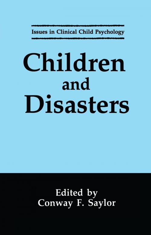 Cover of the book Children and Disasters by , Springer US