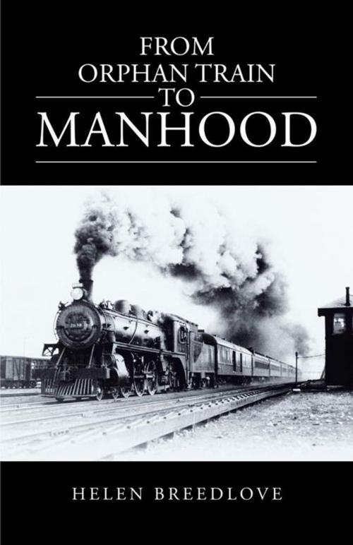 Cover of the book From Orphan Train to Manhood by Helen Allee Breedlove, iUniverse