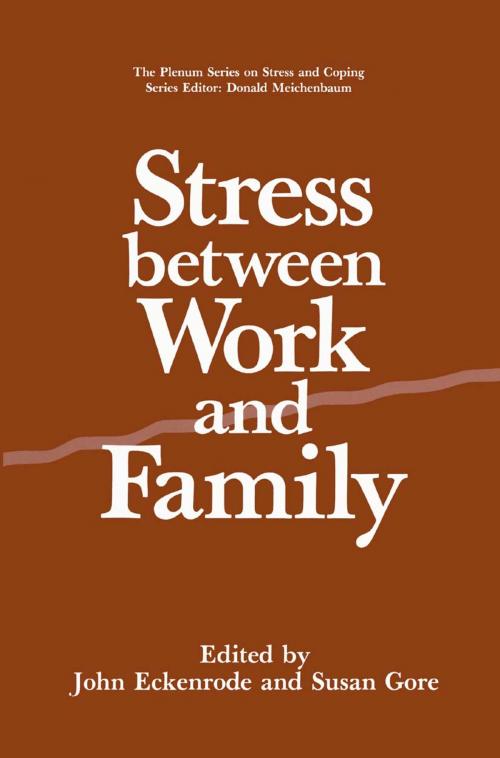 Cover of the book Stress Between Work and Family by , Springer US