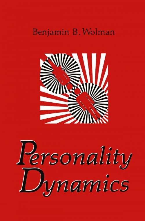 Cover of the book Personality Dynamics by Benjamin B. Wolman, Springer US