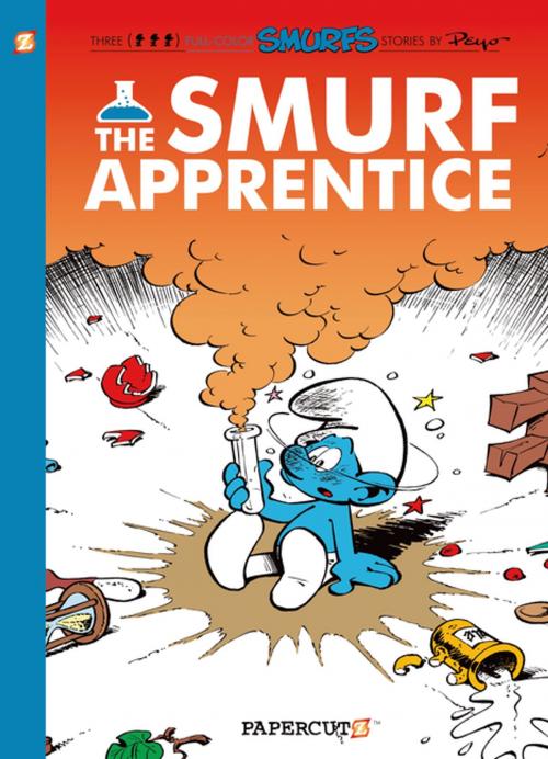 Cover of the book The Smurfs #8 by Peyo, Gos, Yvan Delporte, Papercutz