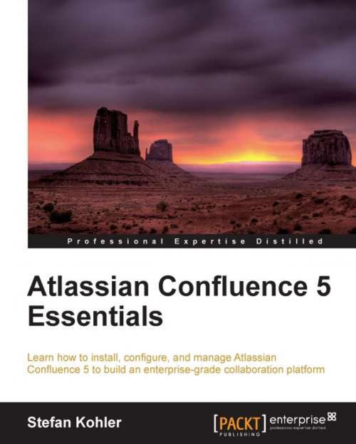 Cover of the book Atlassian Confluence 5 Essentials by Stefan Kohler, Packt Publishing