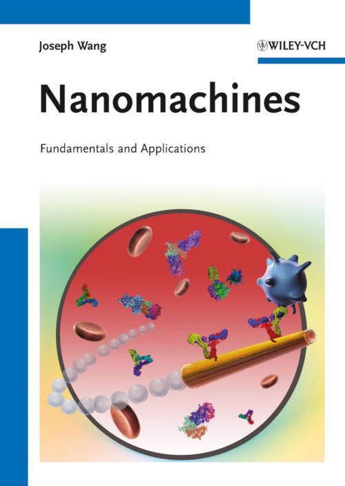 Cover of the book Nanomachines by Joseph Wang, Wiley