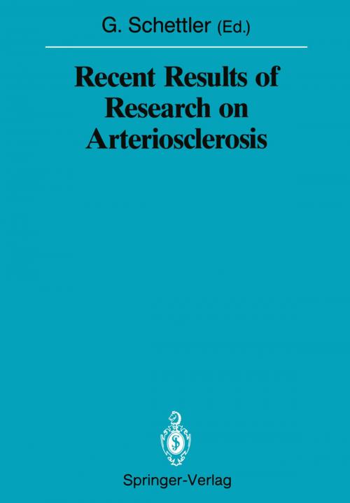 Cover of the book Recent Results of Research on Arteriosclerosis by , Springer Berlin Heidelberg