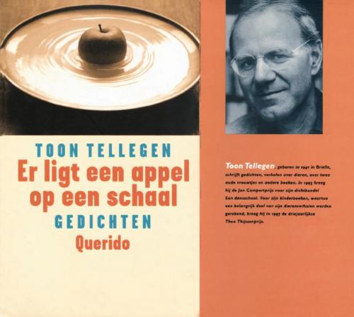 Cover of the book Er ligt een appel op een schaal by Toon Tellegen, Singel Uitgeverijen