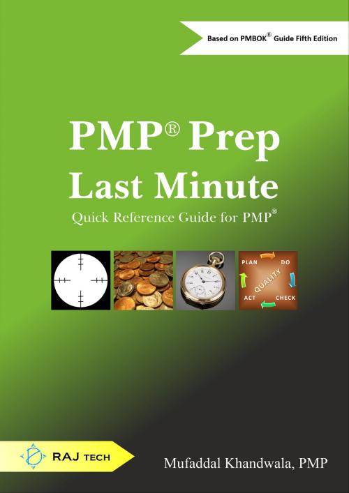 Cover of the book PMP Prep Last Minute by Mufaddal Khandwala, Mufaddal Khandwala