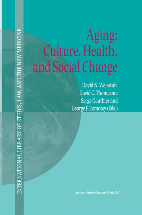 Cover of the book Aging: Culture, Health, and Social Change by , Springer Netherlands