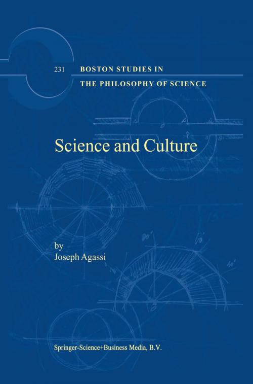 Cover of the book Science and Culture by J. Agassi, Springer Netherlands