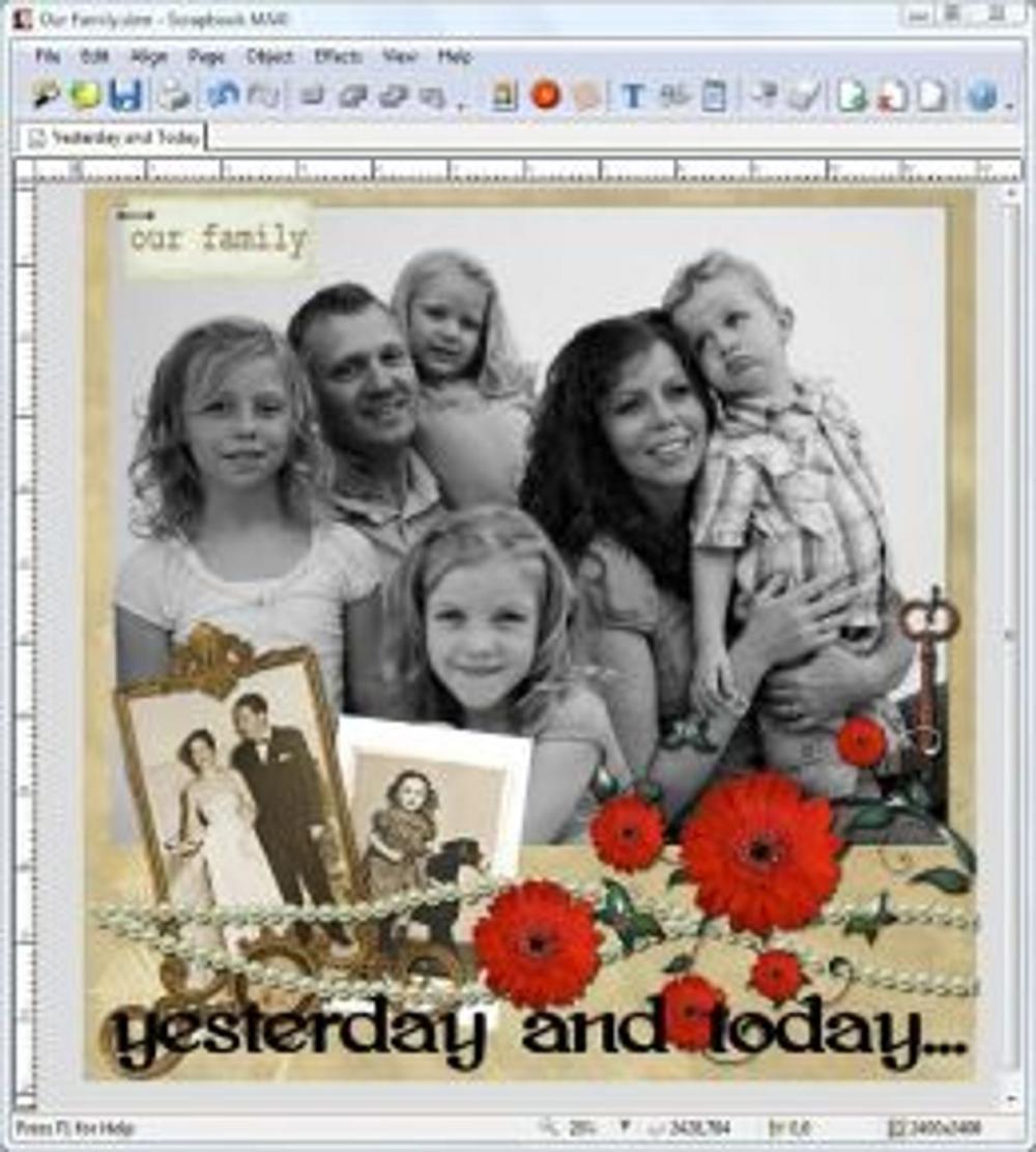 Big bigCover of Digital Scrapbooking for Beginners