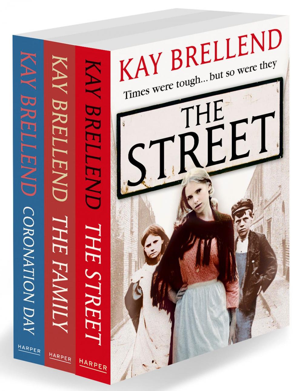 Big bigCover of Kay Brellend 3-Book Collection: The Street, The Family, Coronation Day