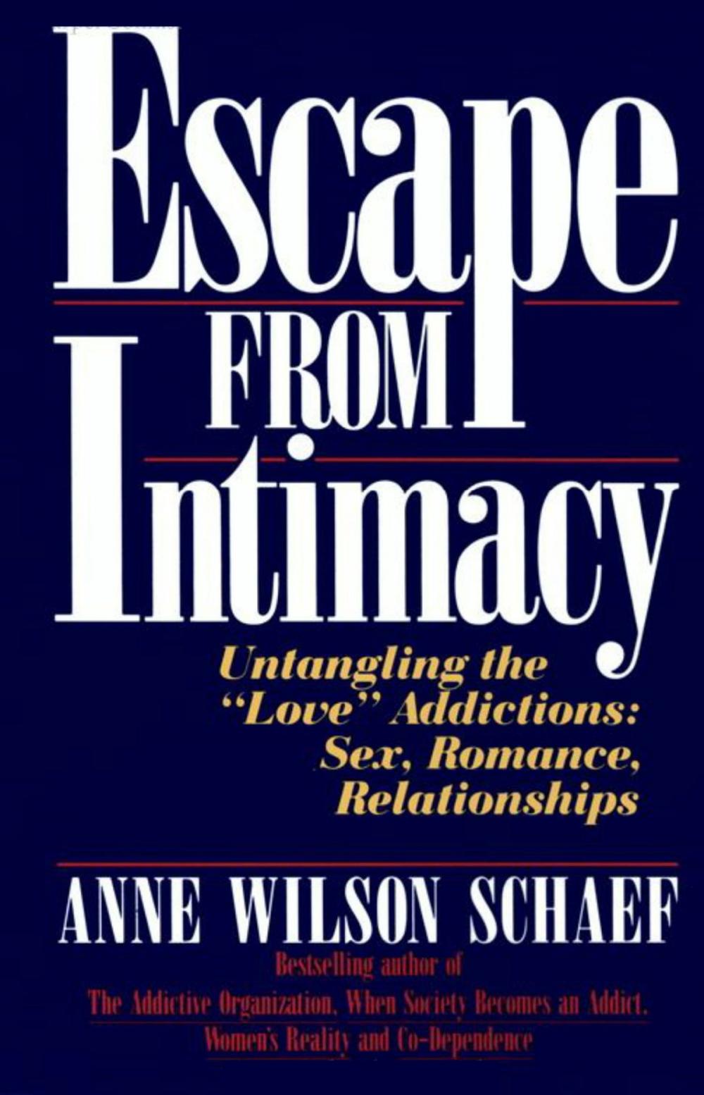 Big bigCover of Escape from Intimacy