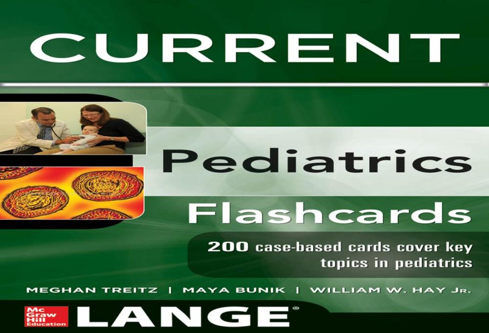 Big bigCover of Lange CURRENT Pediatrics Flashcards