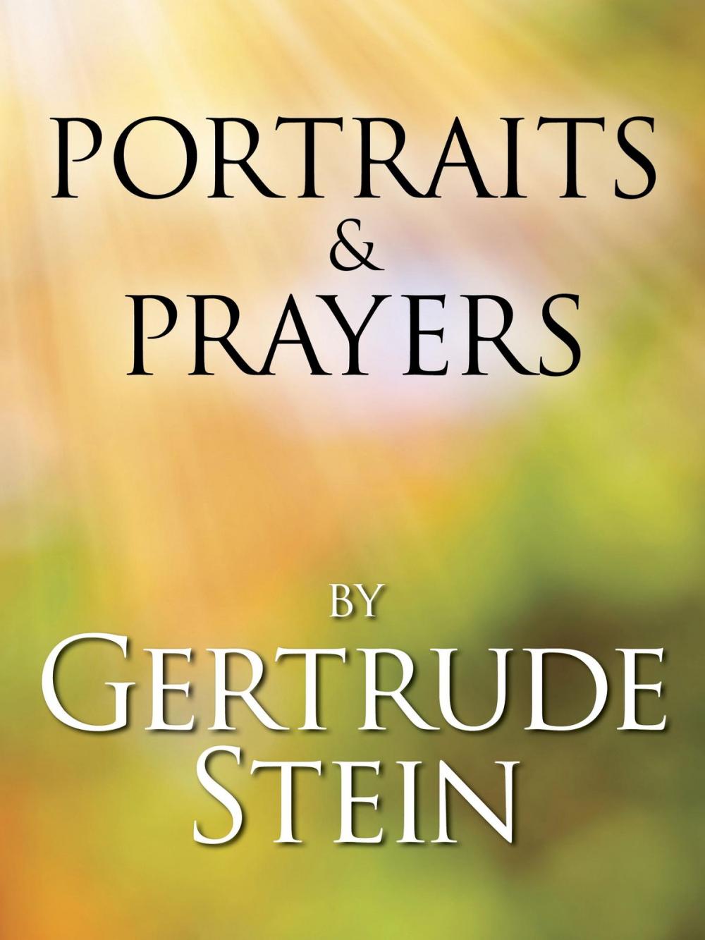 Big bigCover of Portraits and Prayers