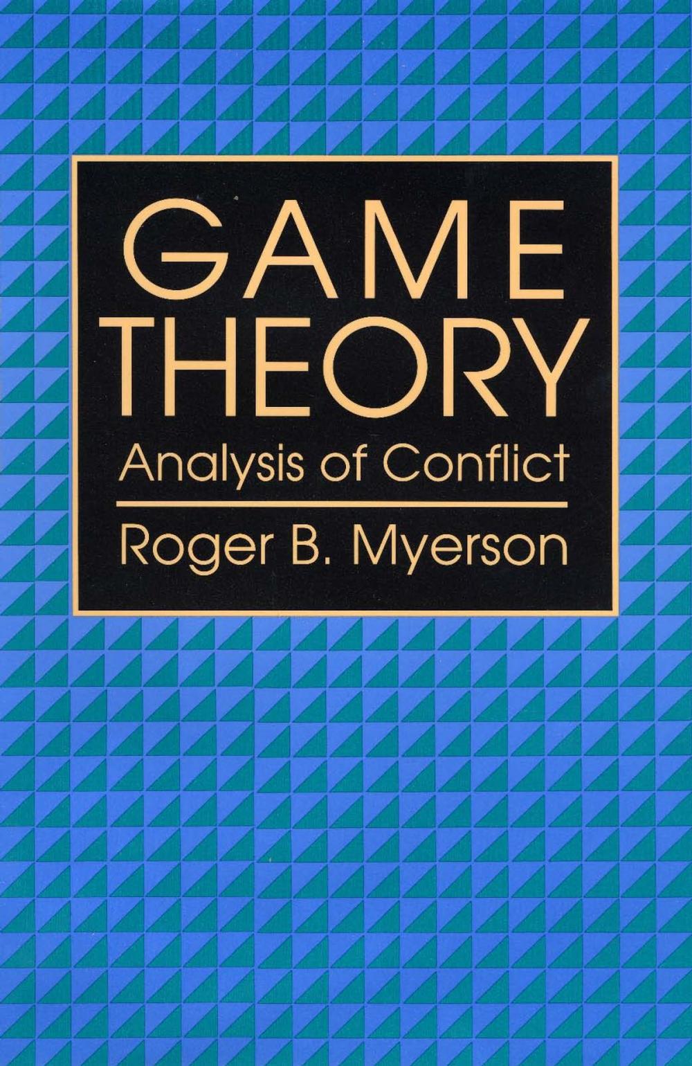 Big bigCover of Game Theory