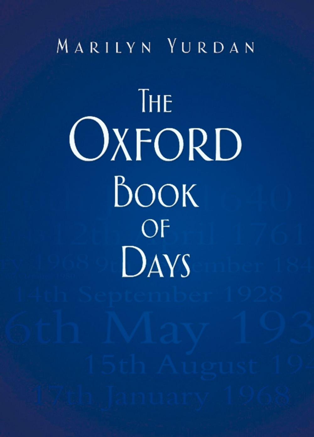 Big bigCover of Oxford Book of Days