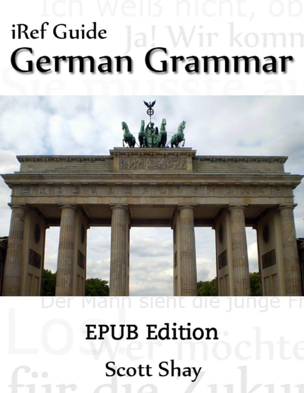 Big bigCover of iRef Guide: German Grammar