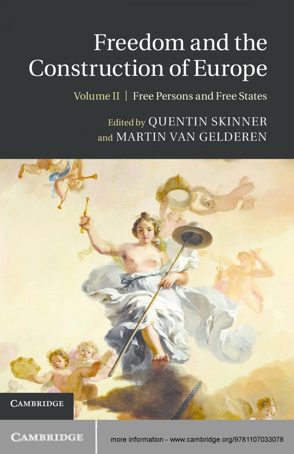 Big bigCover of Freedom and the Construction of Europe: Volume 2, Free Persons and Free States