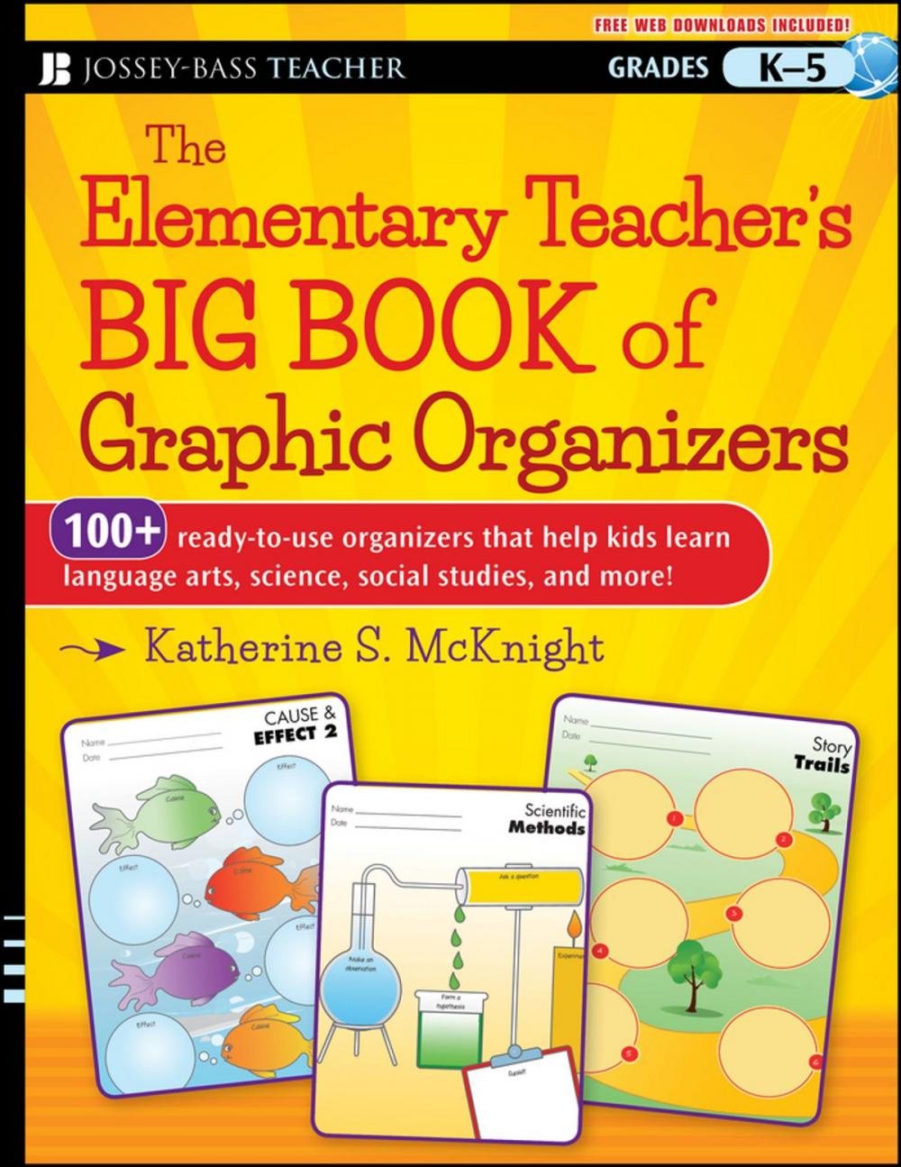 Big bigCover of The Elementary Teacher's Big Book of Graphic Organizers, K-5