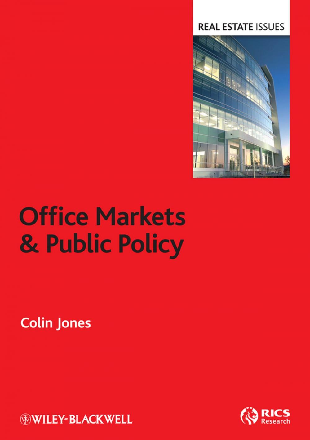 Big bigCover of Office Markets and Public Policy