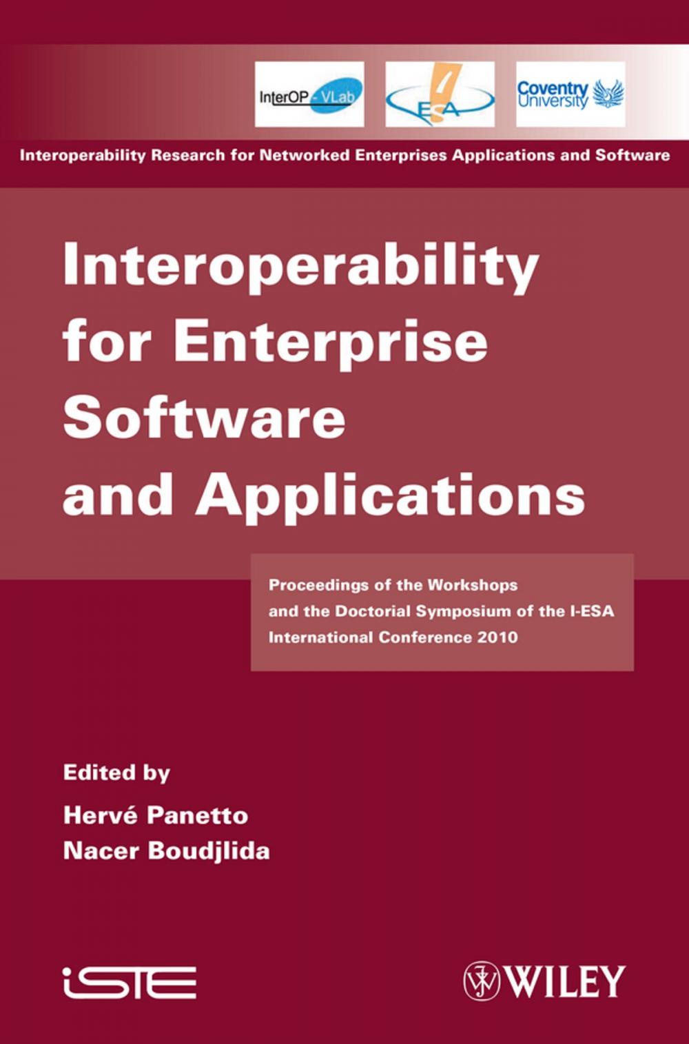 Big bigCover of Interoperability for Enterprise Software and Applications