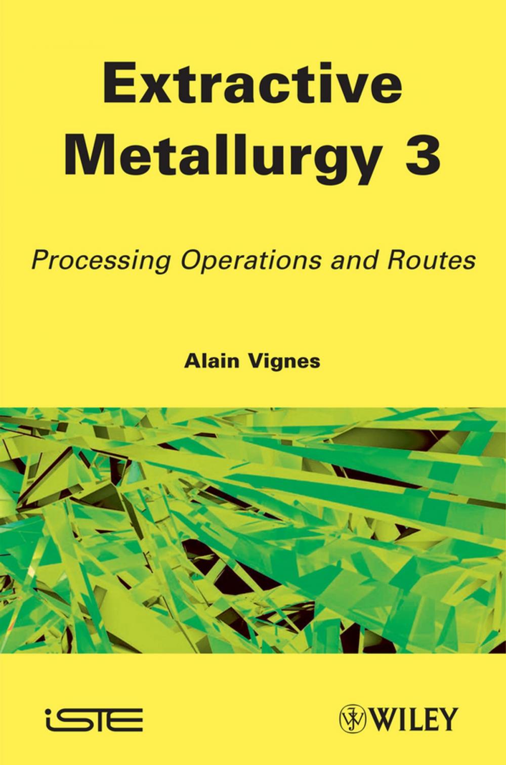 Big bigCover of Extractive Metallurgy 3