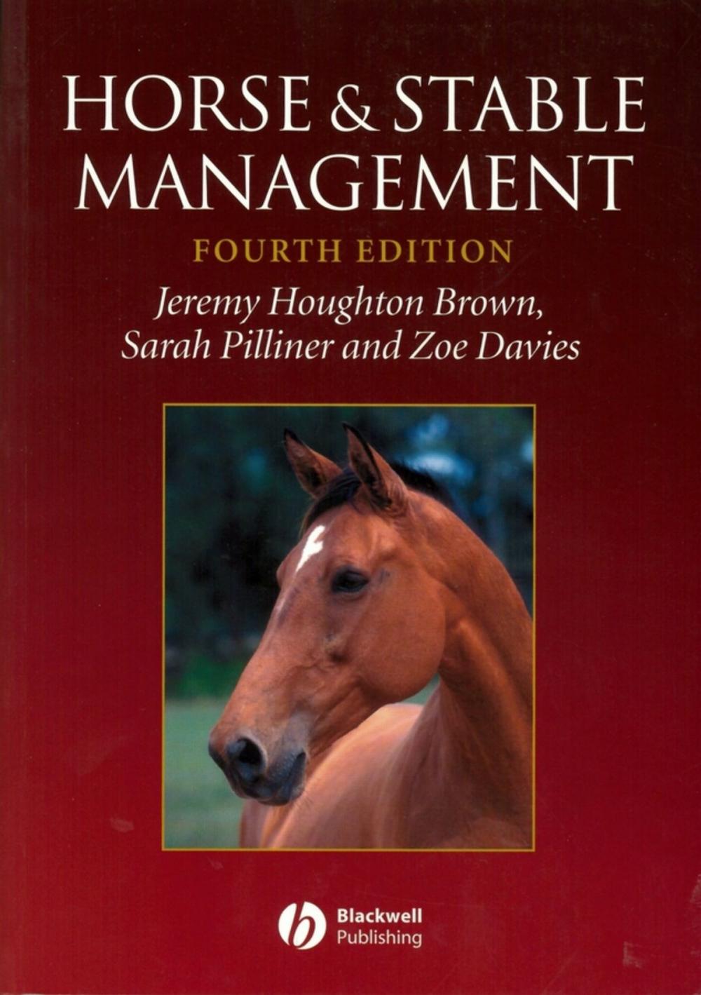 Big bigCover of Horse and Stable Management