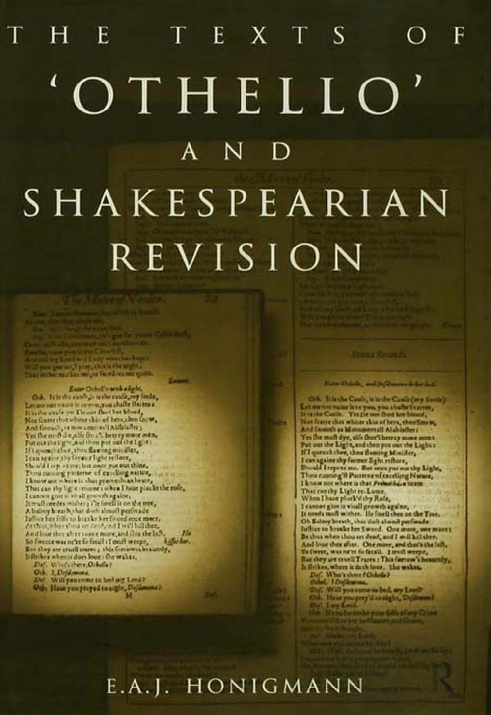 Big bigCover of The Texts of Othello and Shakespearean Revision