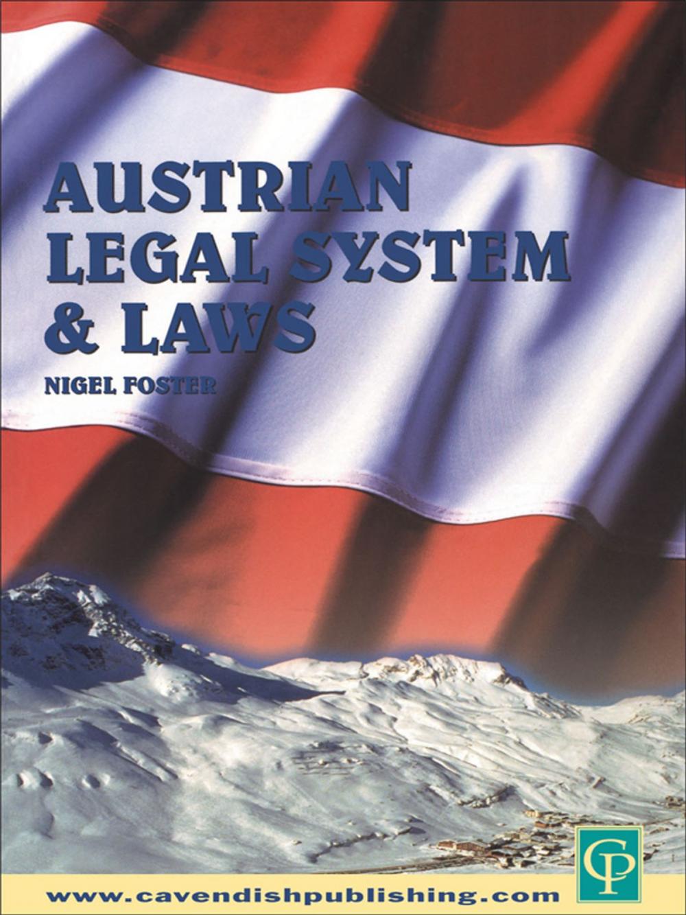 Big bigCover of Austrian Legal System and Laws