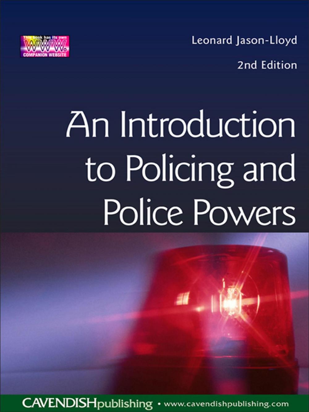 Big bigCover of Introduction to Policing and Police Powers