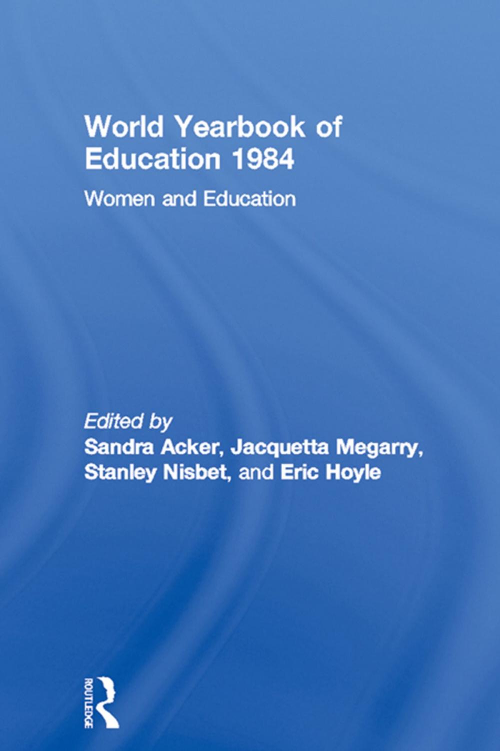 Big bigCover of World Yearbook of Education 1984