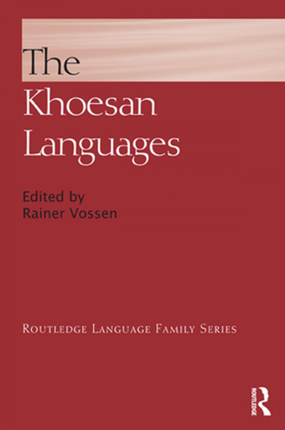 Big bigCover of The Khoesan Languages