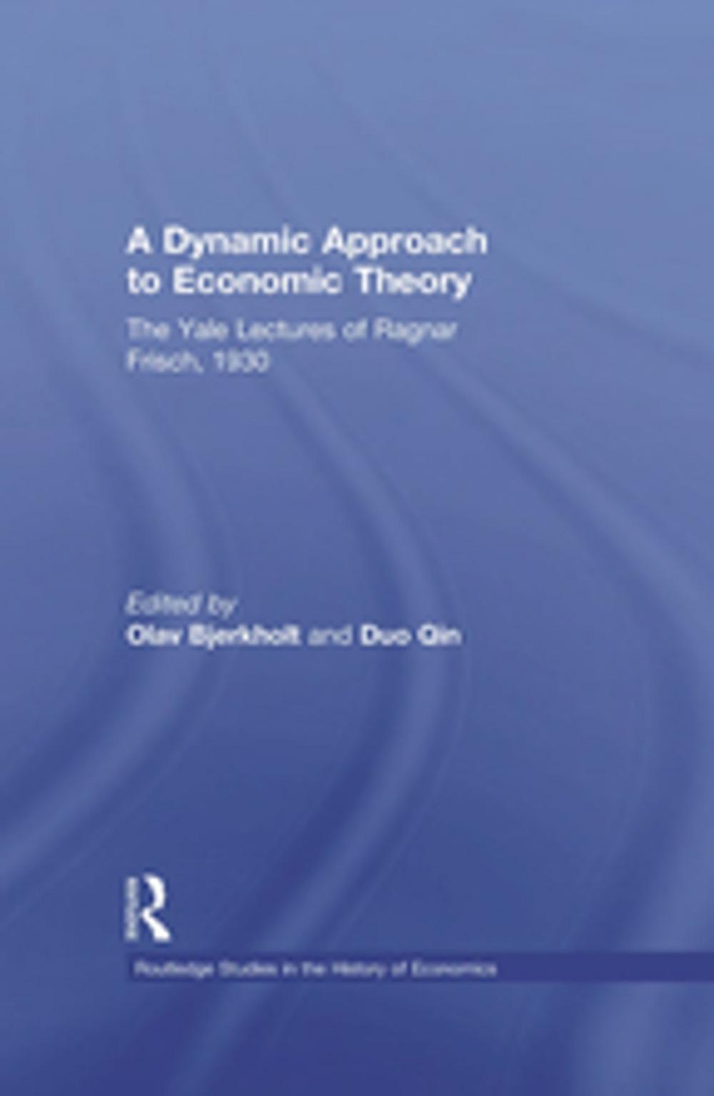 Big bigCover of A Dynamic Approach to Economic Theory