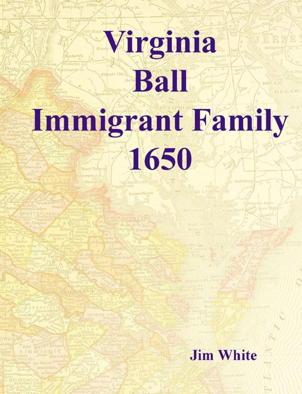 Big bigCover of Virginia Ball : Immigrant Family 1650