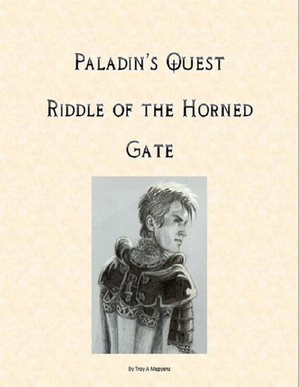 Big bigCover of Paladin's Quest: Riddle of the Horned Gate