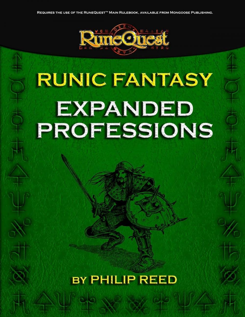 Big bigCover of Runic Fantasy: Expanded Professions