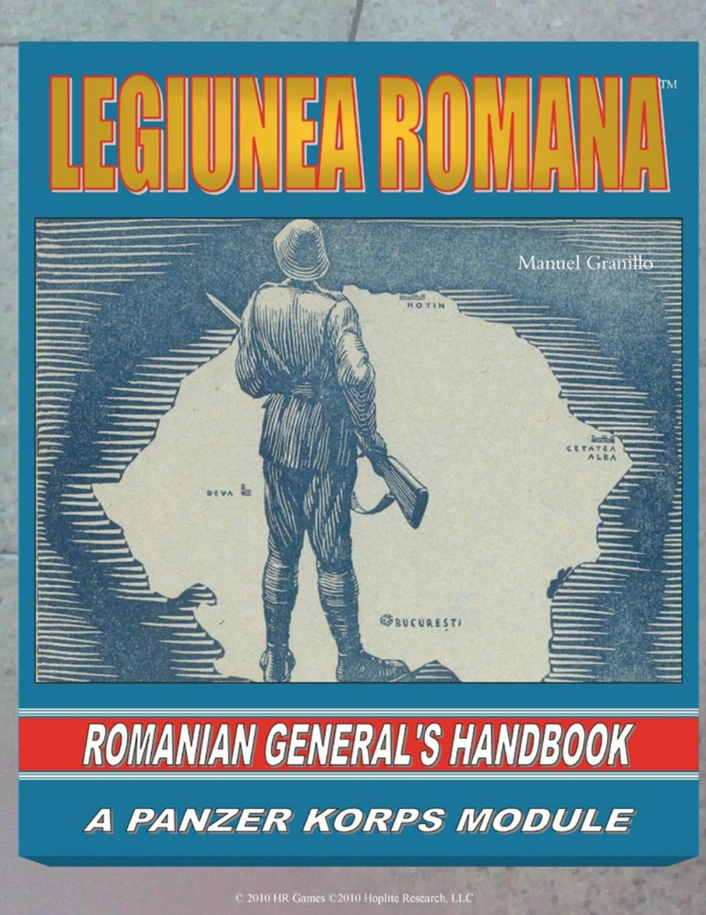 Big bigCover of Legiunea Romana: Romanian General's Handbook